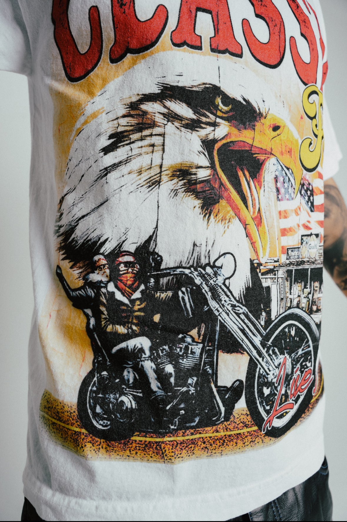 Live Free Tee(White)