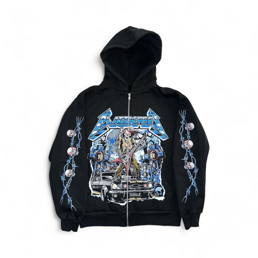 “Classic Skelly Rocker” Hoodie
