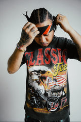 Live Free Tee Vintage Black